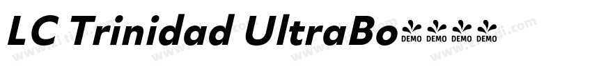 LC Trinidad UltraBo字体转换 LC Trinidad UltraBo字体转换